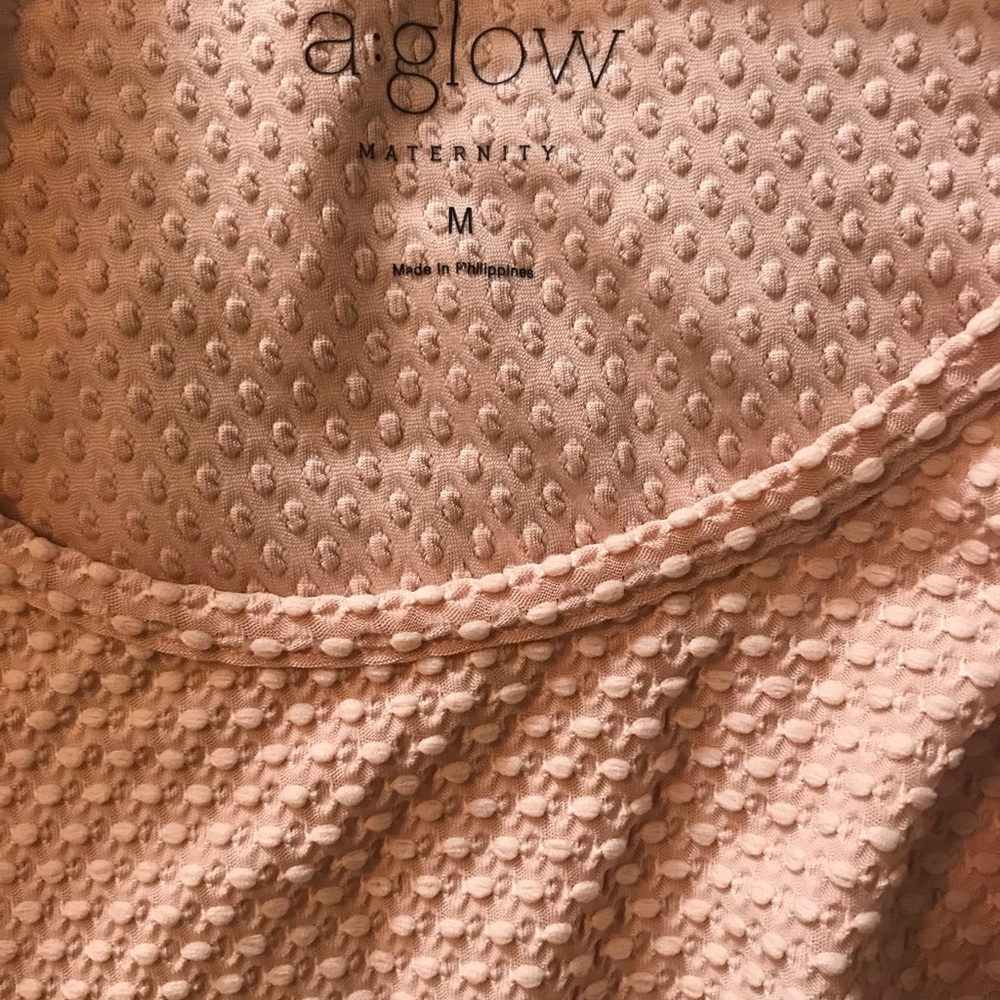 A-Glow Maternity Top - Picture 3 of 3